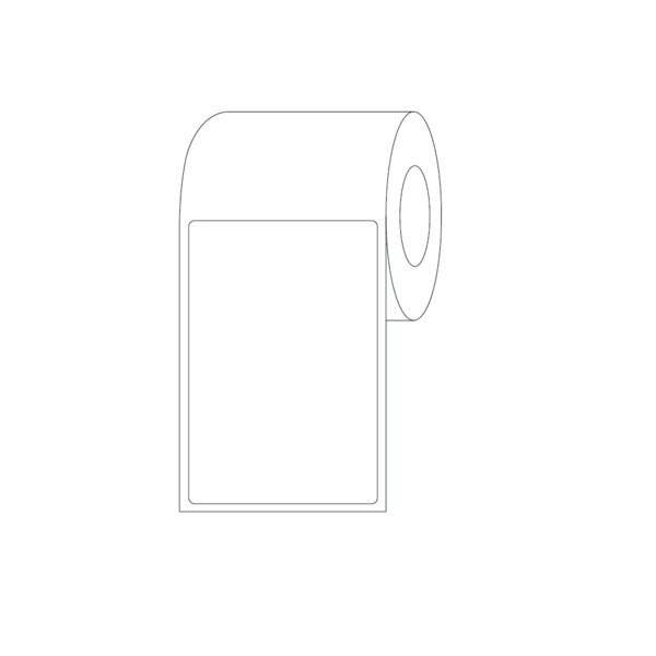 Label, Blank Direct Thermal 6" x 4"